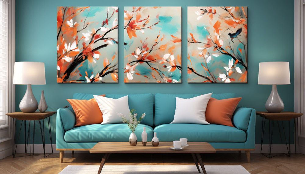 Bien se sentir avec les tableaux d'arts