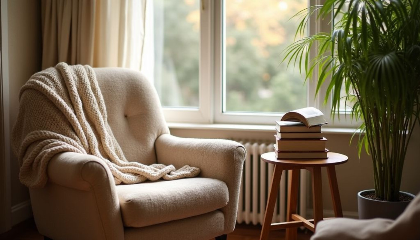 Créer un coin lecture cosy : choix des matériaux et astuces déco