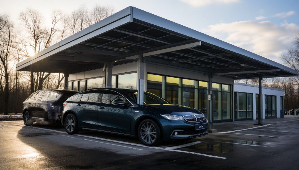 Installation d’abri de voiture solaire ou carport solaire